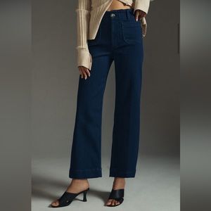 LIKE NEW!! Anthropologie Maeve Collette Wide Leg Jeans